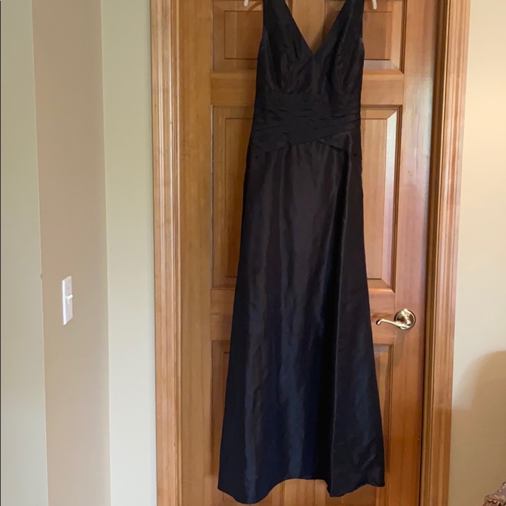 Black Formal Satin Dress